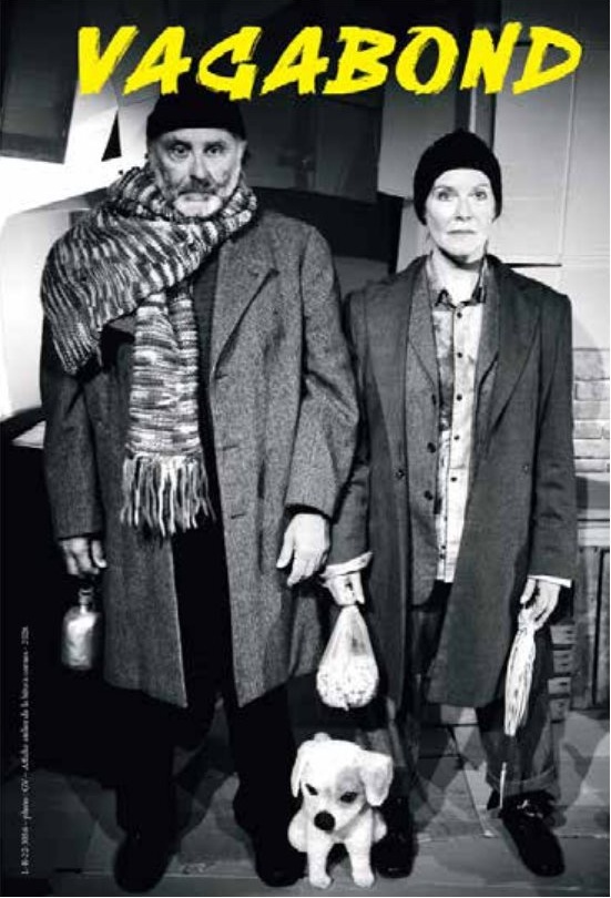 Visuel de Vagabond issu du programme du théâtre